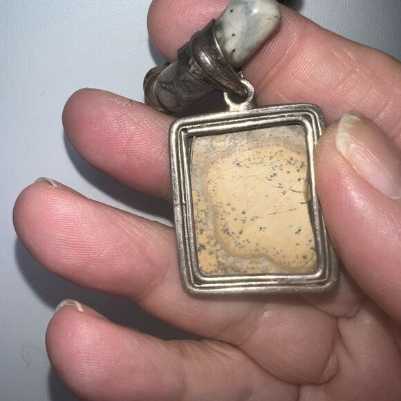 Vintage Boho Multi Stone Chunky Charm Necklace - Picture 3 of 11